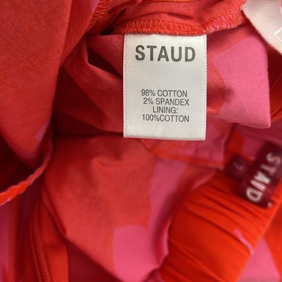 STAUD Georgia Floral Backless Romper Size 2 - Picture 8 of 8